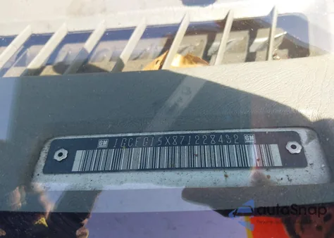 2007 Chevrolet Express Work Van from USA, damaged, VIN 1GCFG15X871228432